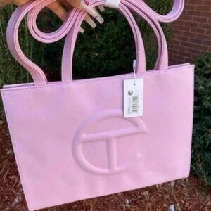 Light pink Telfar Medium Shopping Tote Bag